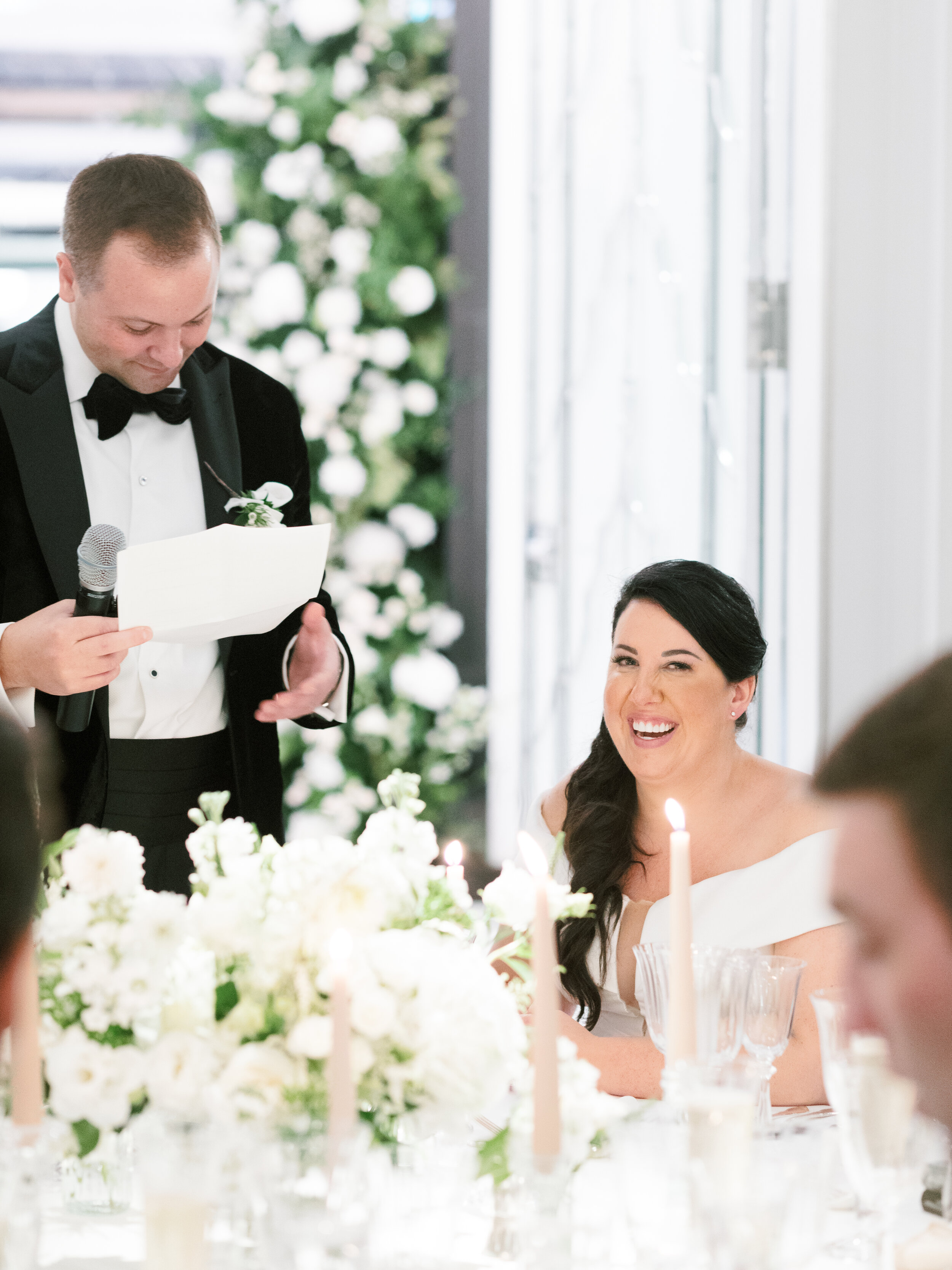 Lily & Sage | Luxury Wedding Planner Luxury Wedding Stylist Destination Wedding London Claridge’s Wedding London Wedding French Style Wedding White Wedding Green and White Wedding | Molly Carr