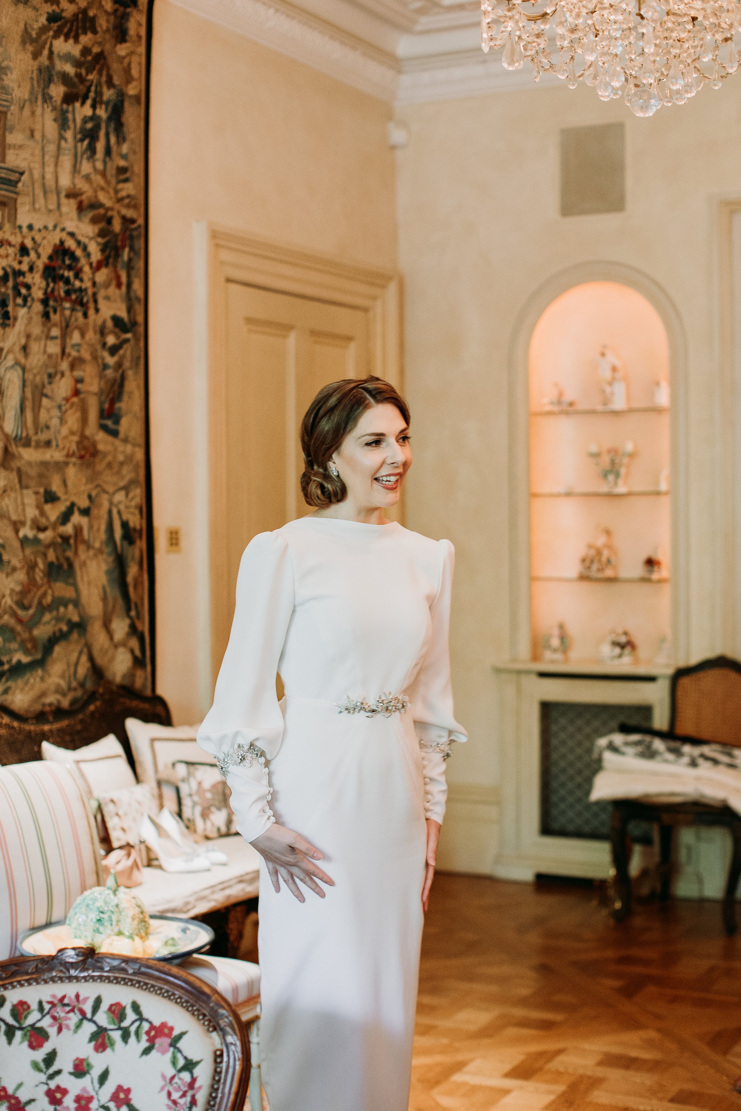 Lily & Sage | Jessica & Julian Micro Wedding | Luxury Wedding Planner European Wedding Desination Wedding London Wedding Chelsea Wedding Kensington Wedding English Garden Wedding Barker Evans Wedding 