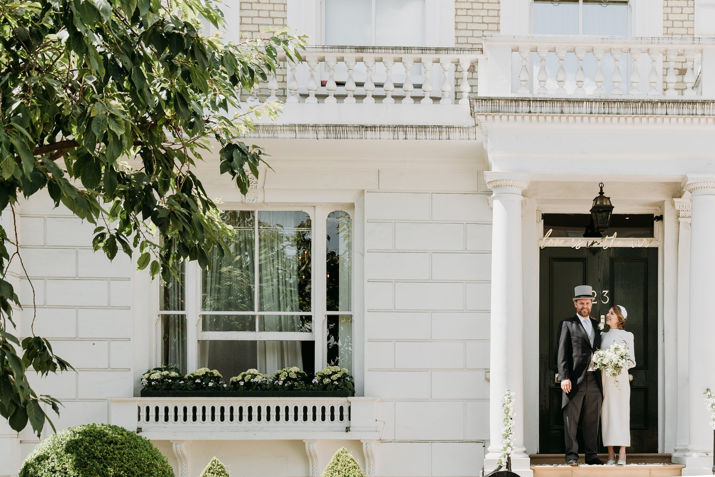 Lily & Sage | Jessica & Julian Micro Wedding | Luxury Wedding Planner European Wedding Desination Wedding London Wedding Chelsea Wedding Kensington Wedding English Garden Wedding Barker Evans Wedding 