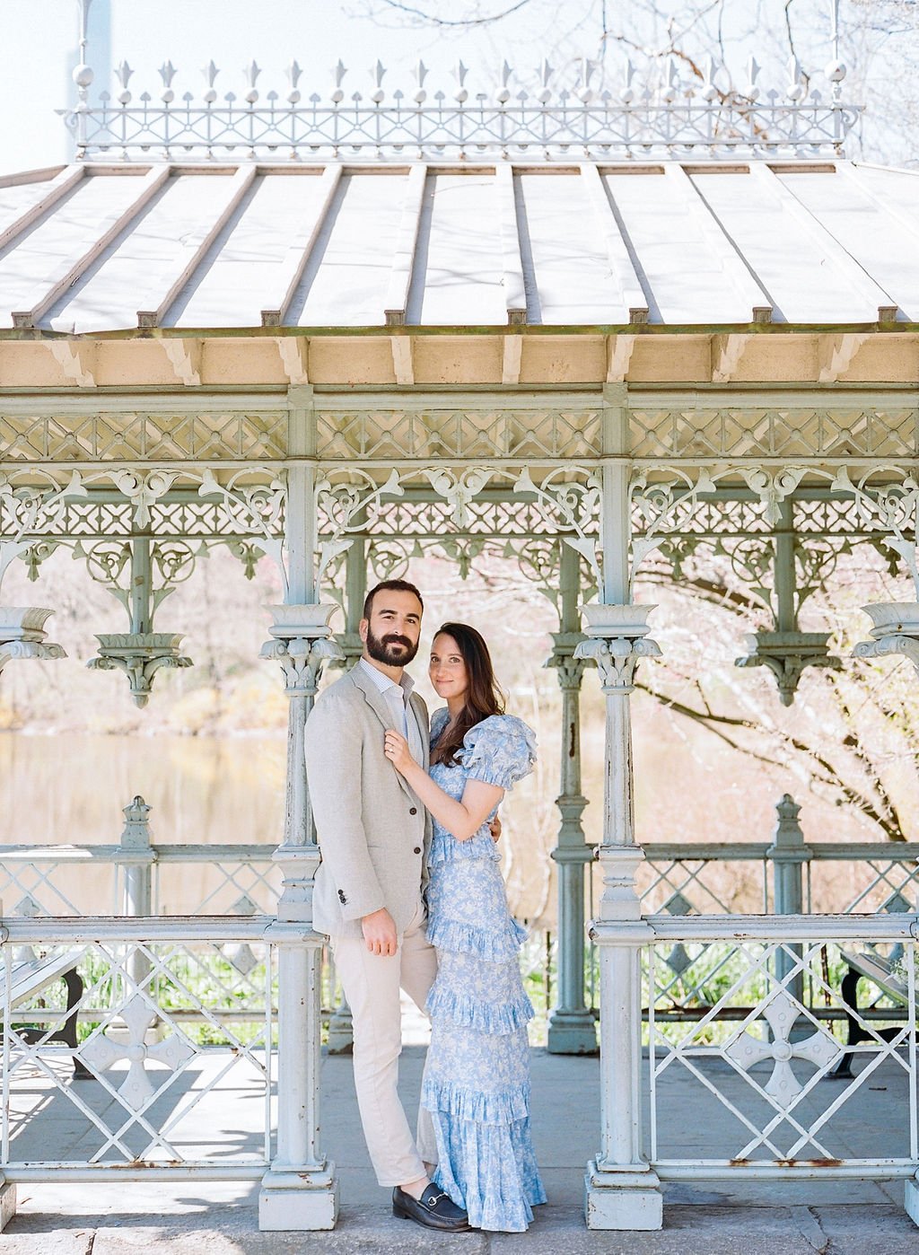 Lily & Sage | Luxury Wedding Planner Luxury Wedding Stylist Destination Wedding New York Engagement Session Fine Art Engagement Shoot New York Wedding Elegant Engagement Shoot | Molly Carr Photography