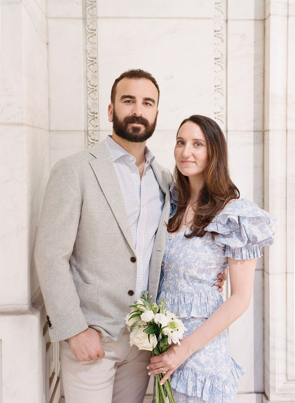 Lily & Sage | Luxury Wedding Planner Luxury Wedding Stylist Destination Wedding New York Engagement Session Fine Art Engagement Shoot New York Wedding Elegant Engagement Shoot | Molly Carr Photography