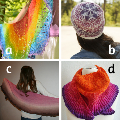 What To Knit From Long Color Changing Gradient Yarn