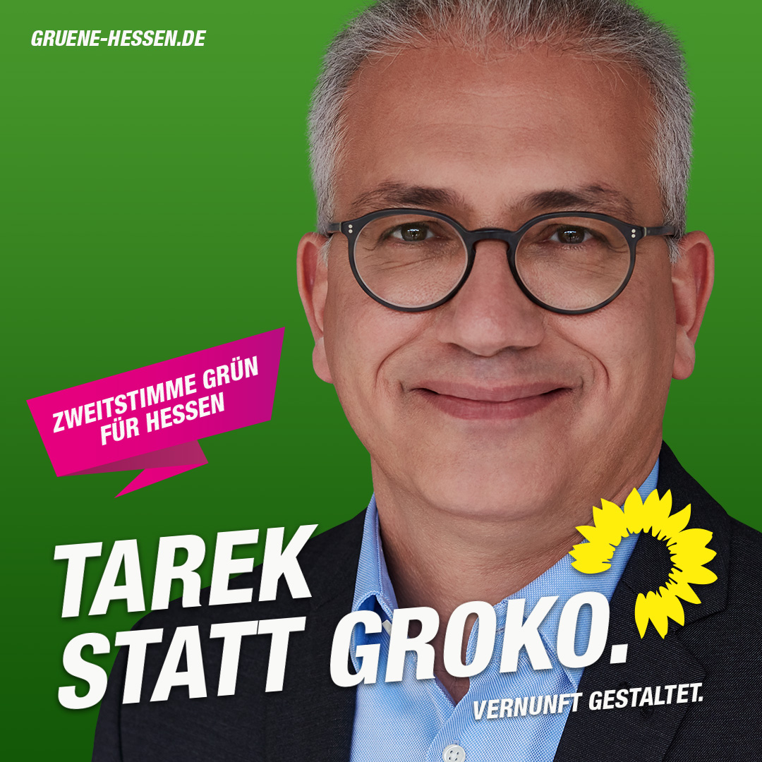 Die Grünen Hessen, state election campaign. Cornelis 2018.