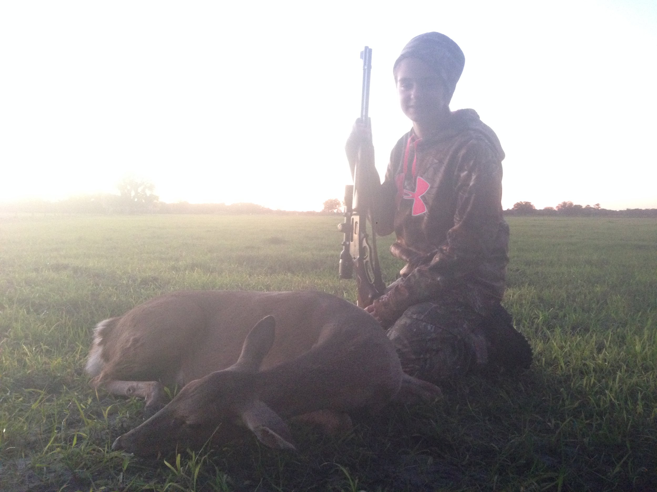 Amanda's first deer