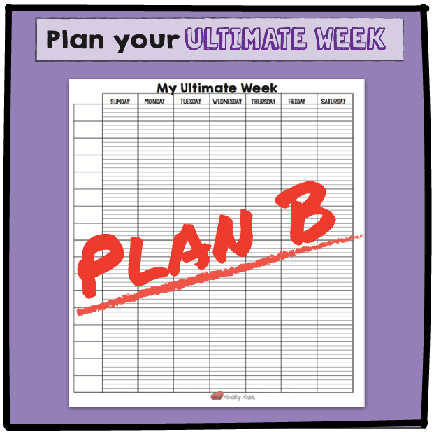 Plan your Ultimate Weight Loss Day and Week once to get your weight loss habits worked into your day. Then use that pattern to every day to avoid willpower burnout. | Plan Your Ultimate Weight Loss Day | Lose Weight Differently--without Dieting | www.realhealthyhabits.com