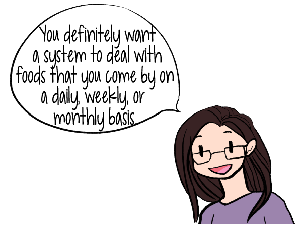 You definitely want a system to deal with foods that you come by on a daily, weekly, or monthly basis. | Stop the Willpower Battles with Super Tempting Foods | www.realhealthyhabits.com