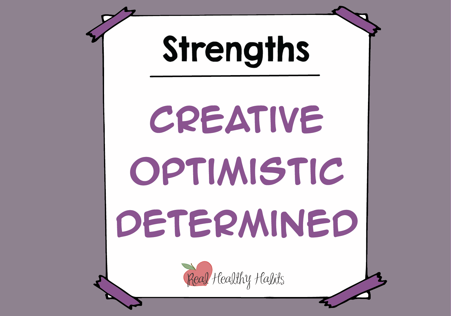 To always get a challenge response to stress, remind yourself of your strengths. | How to Make Stress Your Superpower: Always Get the Good Kind of Stress | www.realhealthyhabits.com