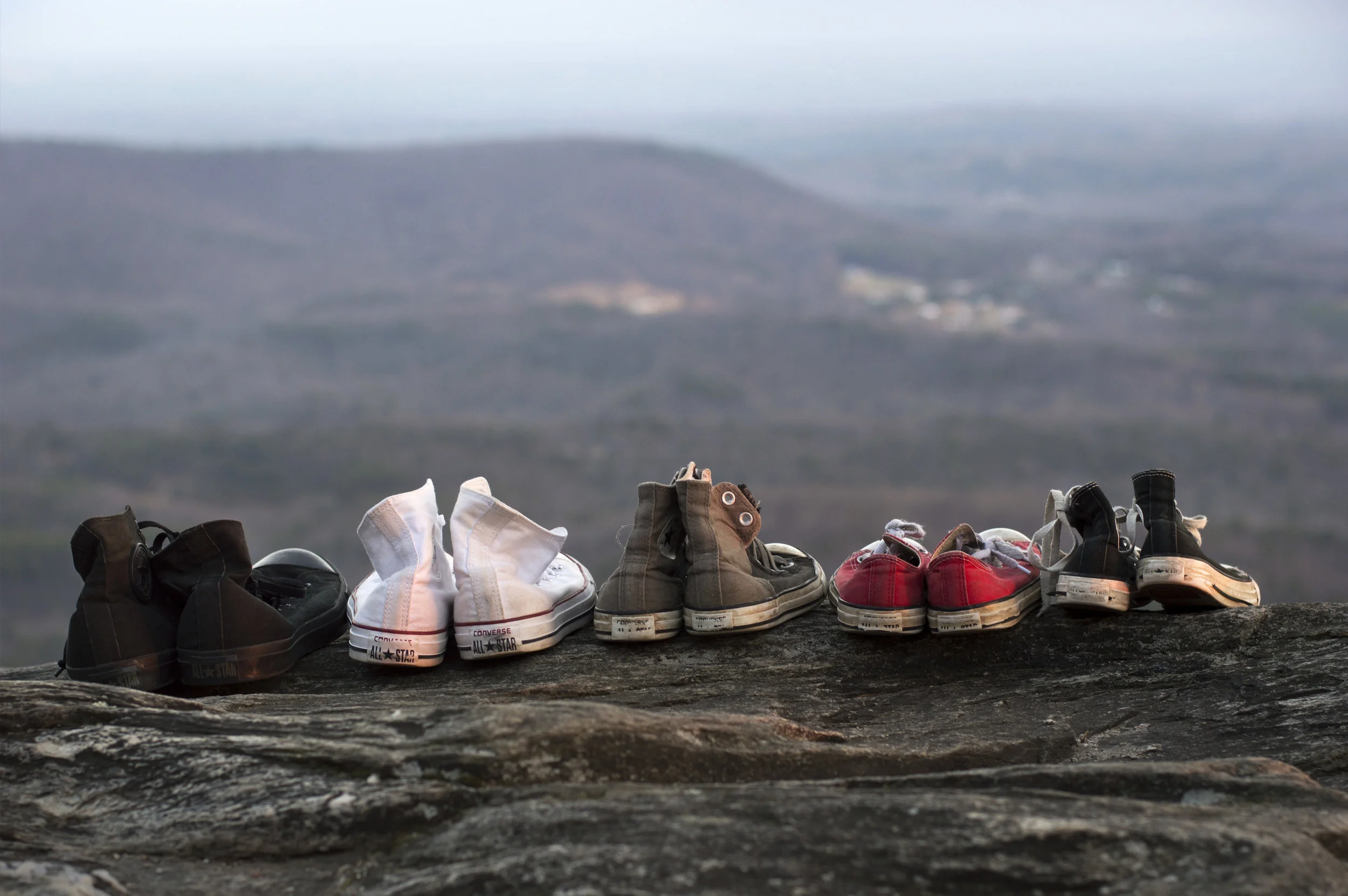 We like to explore and do fun things as a family to make special memories. Over the past year we have made an effort to focus more on experiences rather than things. A kid will most likely forget that $50 toy you bought them, but a day spent laughing will live on with them forever. This is at Hanging Rock, overlooking Stokes County, where I grew up. For me this represents looking back on the past and feeling more elevated and in control of my life now, and in love with the family that I have made. Sure, being a mom is hard, but I believe I was created to be a nurturer and I love this role the most. 