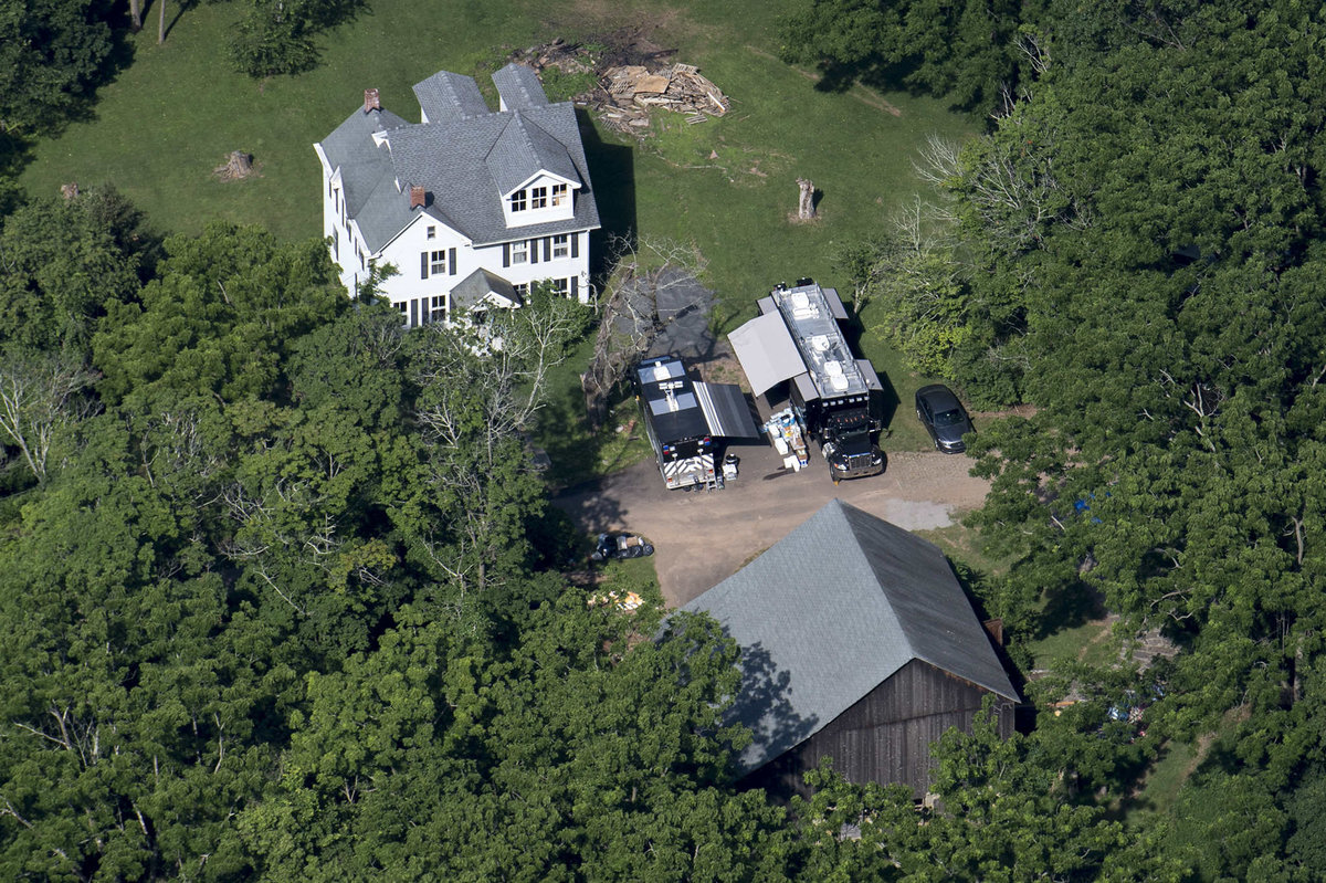 Police search the $5M DiNardo family farm 