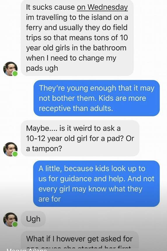 Yaniv allegedly wanted to ask minors for tampons in the past.