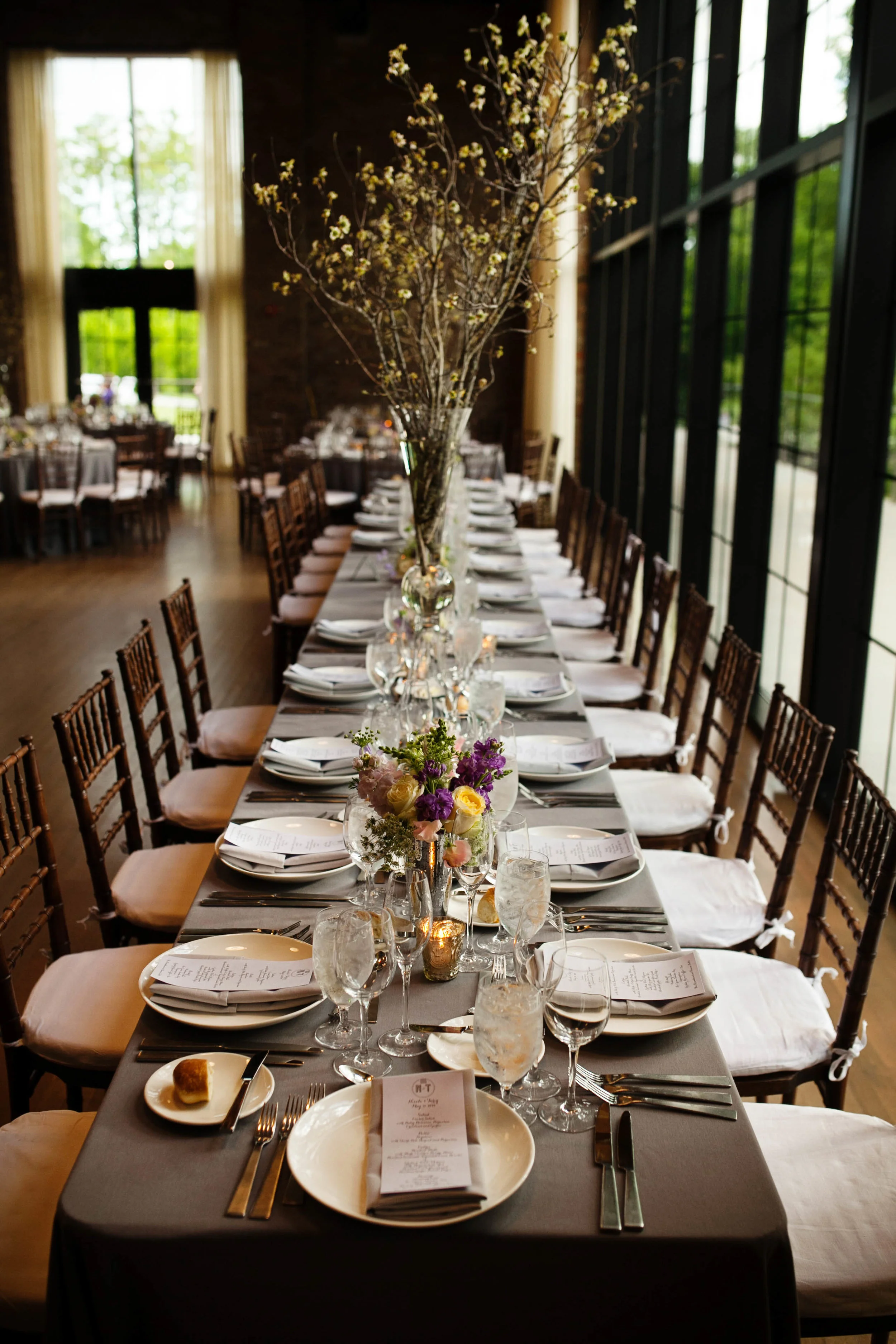 Ashley Douglass Events wedding at Roundhouse Beacon with Bruce Plotkin Photography.