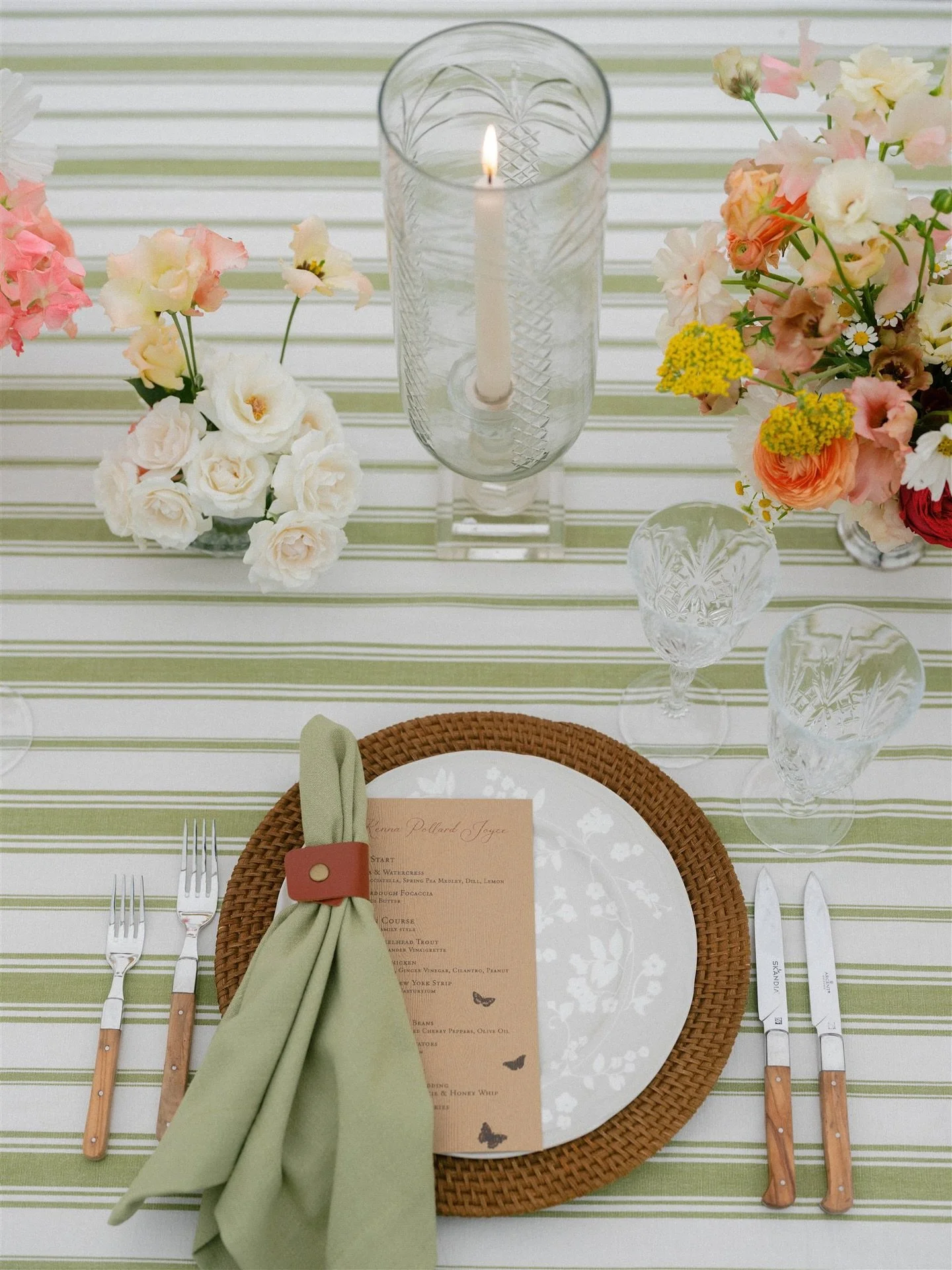 We&rsquo;re so grateful for our clients trust and passion. Each event design is so very different this year. One more sneak peek from the first half of the season. 
&bull;
This wedding had a quality of nostalgia that we all just loved. From the setti