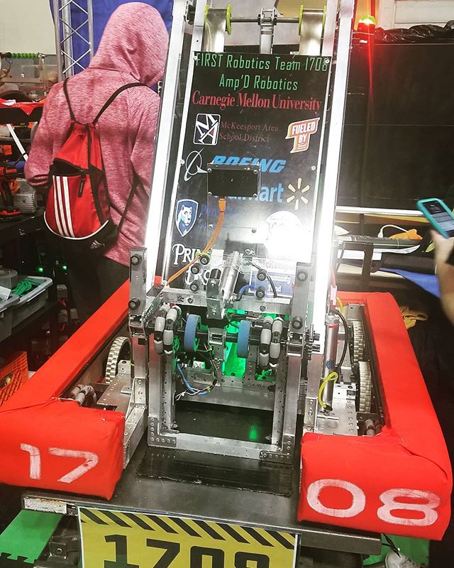 Ready for action! 
Inspected ✔
Locked and Loaded ✔

#FIRST 
#FIRSTRobotics 
#MakeFIRSTLoud