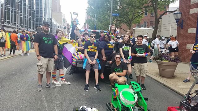 Pittsburgh Pride Parade 2019 with @quasicsrc 
#FIRSTRobotics 
#FIRST 
#MakeFIRSTLoud 
#Pride
#LGBTQ+
#PITTSBURGH