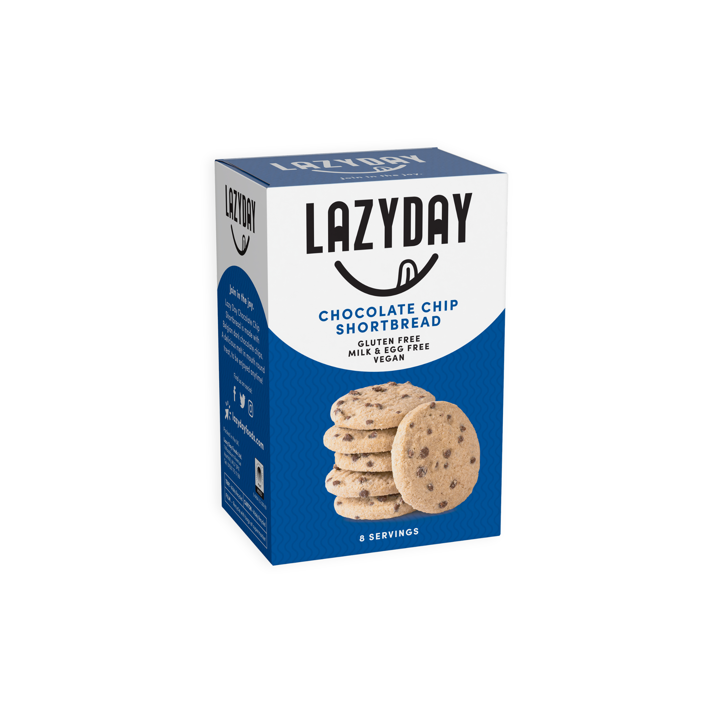 Vegan Chocolate Chip Shortbread