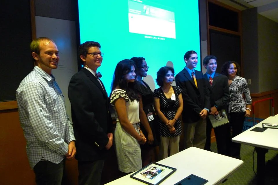 Yonatan David, Ishara Lareef, Yonatan David, Harrison Ferlauto, Joshua Solomowitz at Fox Chase Cancer Center