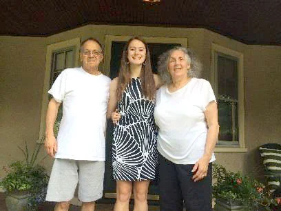“My hosts at the Park Lane Bed and Breakfast.”
