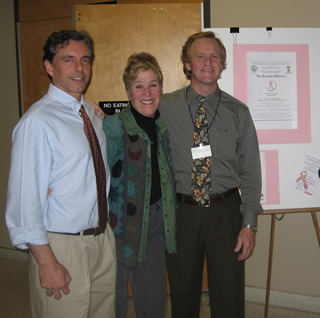 Bob DiBenedetto, President, HealthyPlanet, Karen Miller, HBCAC and Robert Meinke, Greener Country.