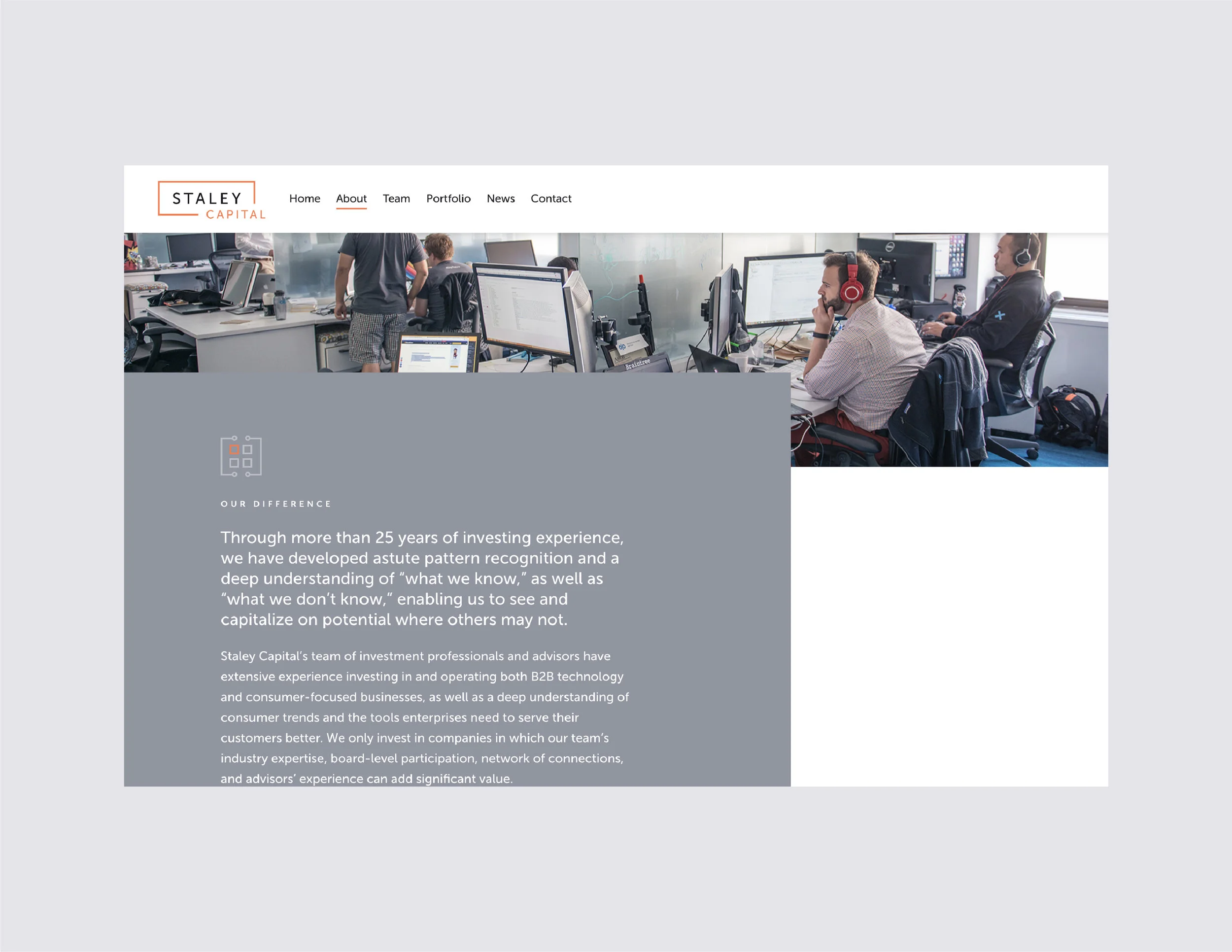 Staley Capital — Weston Baker Creative Group