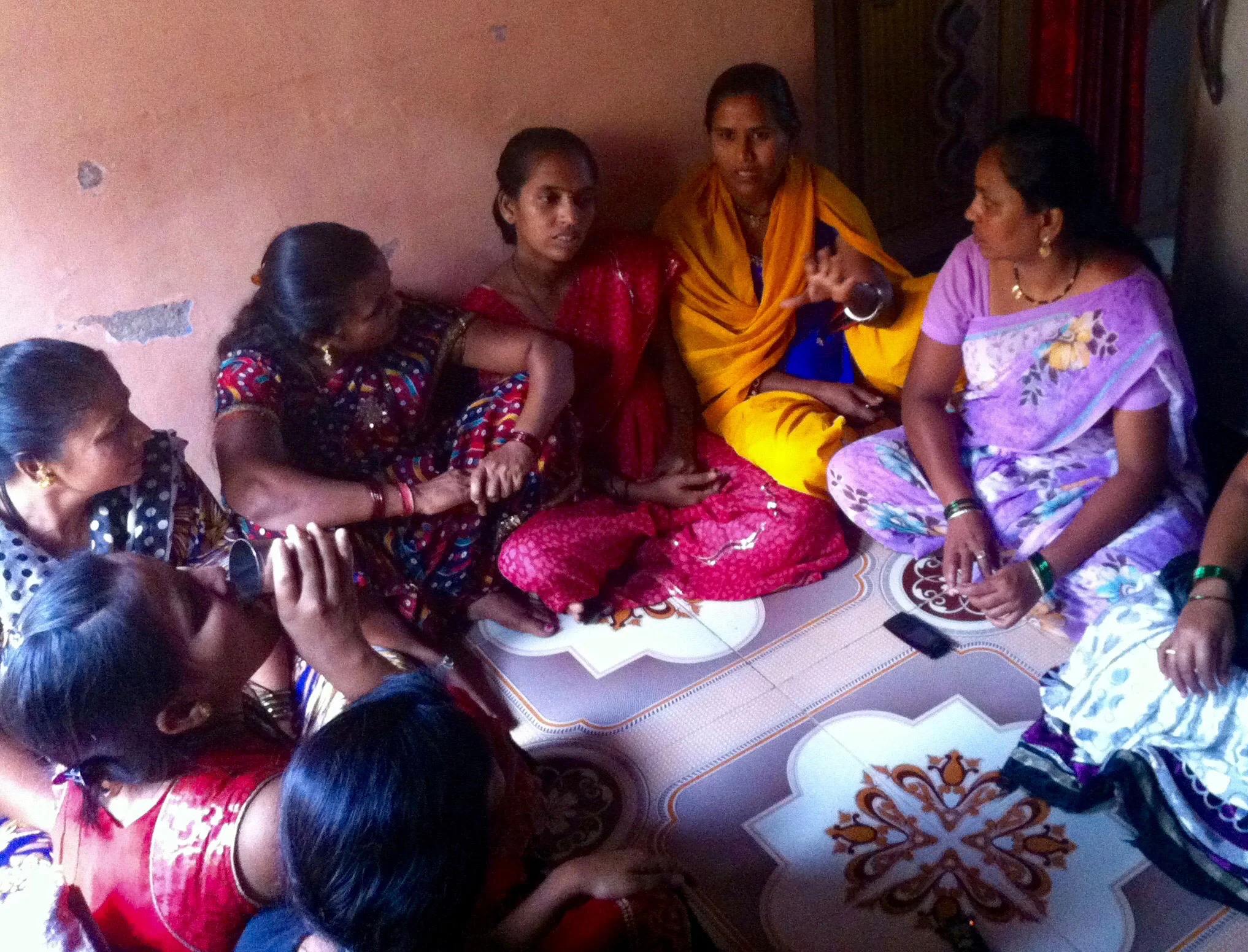 Former surrogates discussing surrogacy policy and practices. Photo by Daisy Deomampo