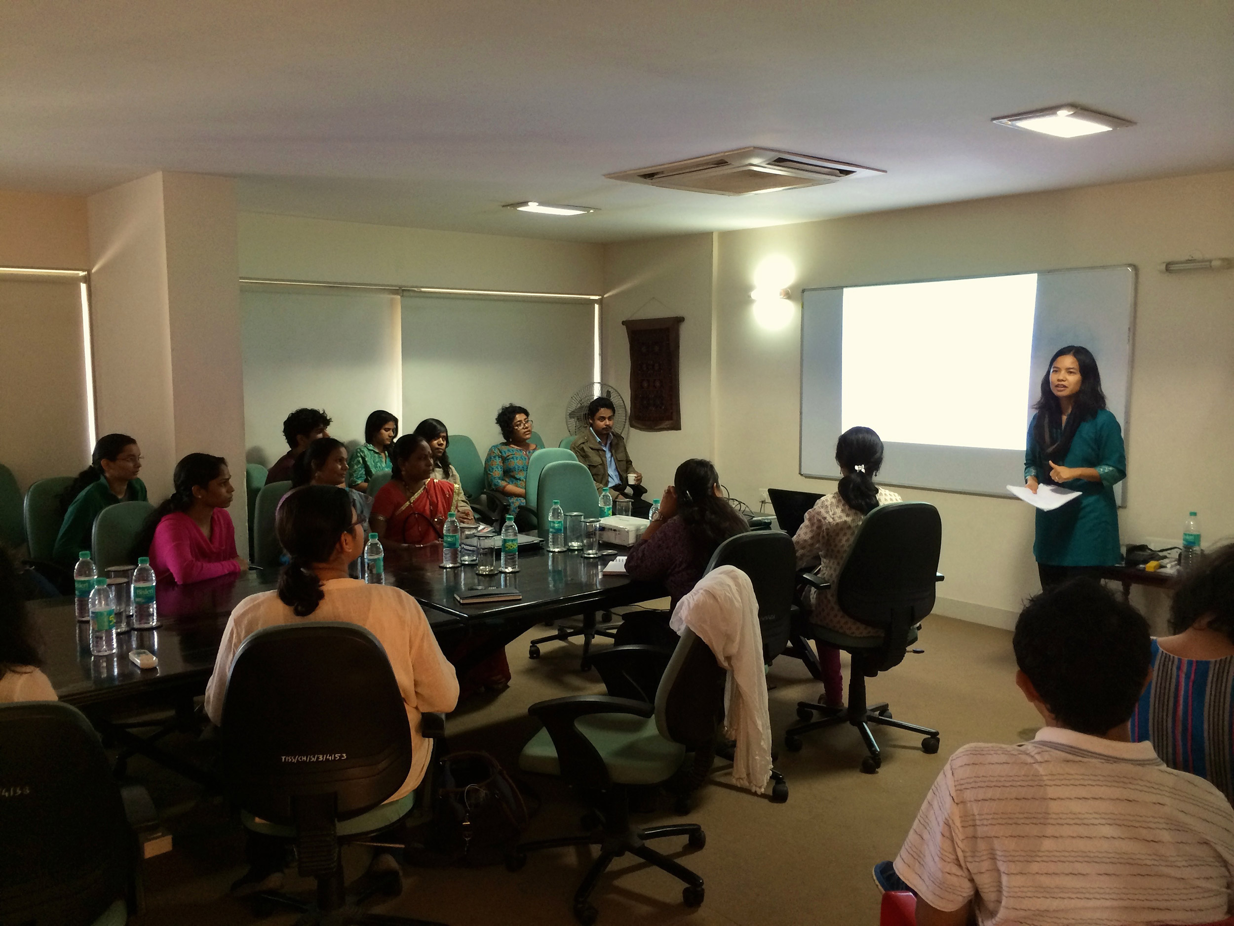 Lecture at Tata Institute of Social Sciences, Mumbai