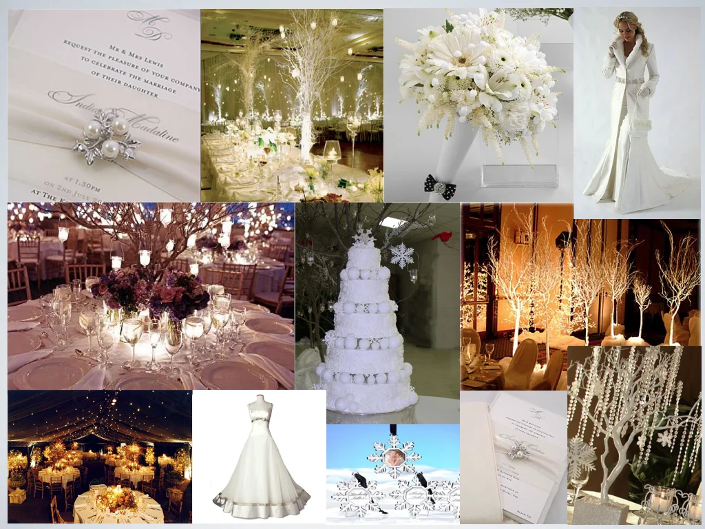 A Winter Wedding Theme Val Vista Lakes Events