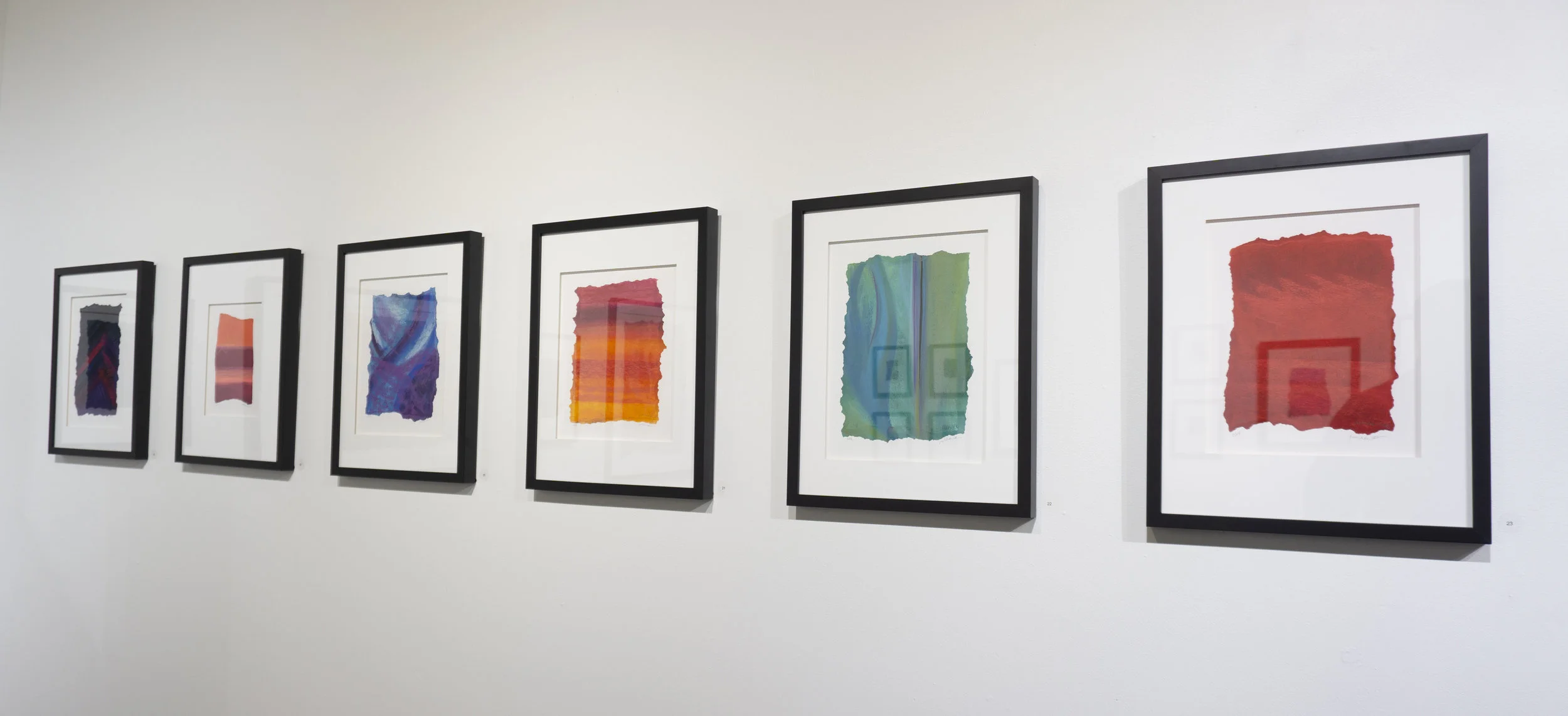 Art by Gretchen Lee Carletta on exhibition at Whitman Works Company in March 2019.
