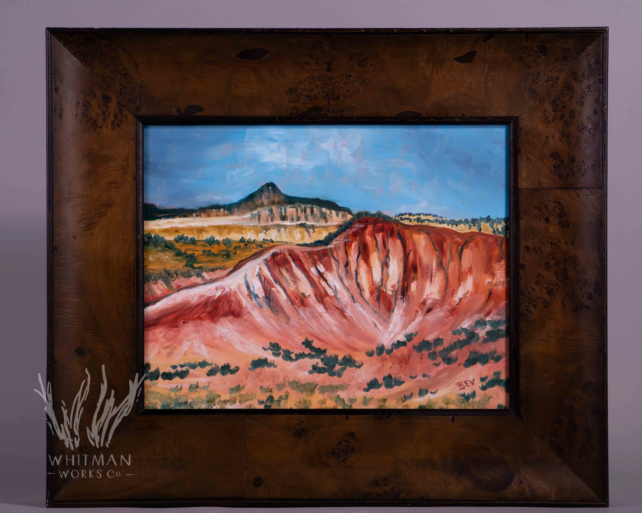 O'Keeffe's Red Hills by Beverly Rafferty