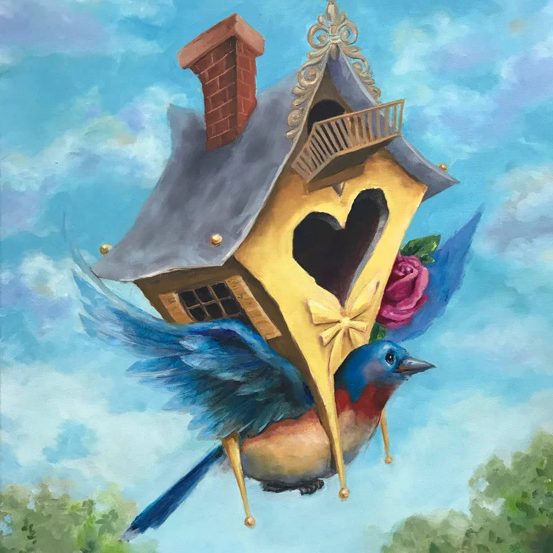 Bird House By TeeJay Dill