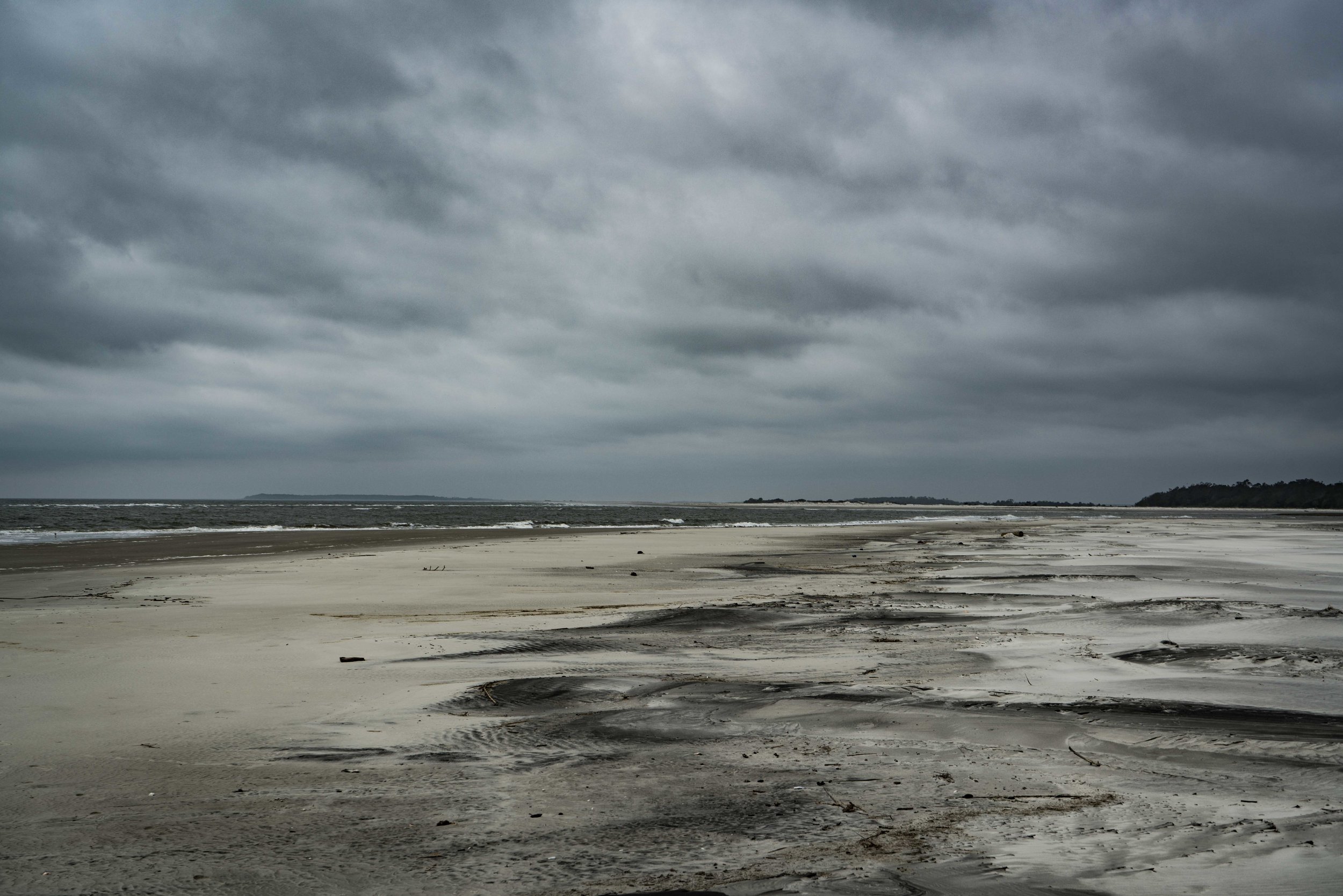 Stormy clouds over the beach on Little Tybee Island via micahdeyoung.com