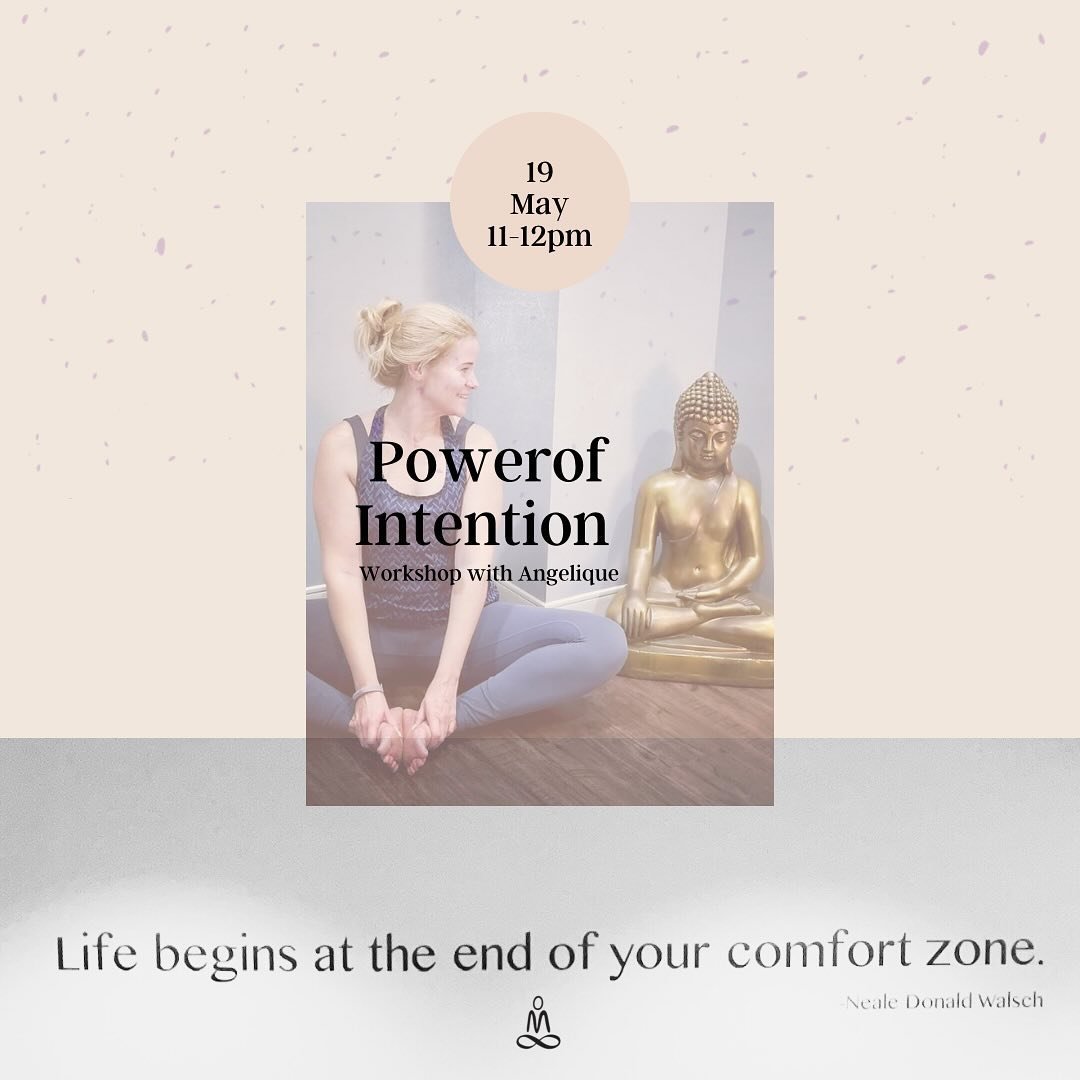 &ldquo;Everything that happens in the universe begins with intention. An intention is a directed impulse of consciousness that constants the seed form of that which you aim to create.&rdquo; -Deepak Chopra

Sunday May 19 with @yogini_angelique 
11:00