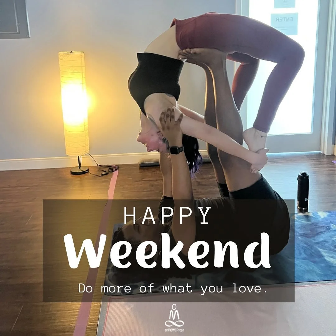 Sunday Schedule 

8:00-9:00am 
Power Hour (Heated)
with Daria

9:30-10:45am
Power Flow (Heated) 
with Angelique

Anytime
On Demand Class of the day

#empoweryoga #empower #yoga #yogaeverydamnday #yogastudio #yogagoals #yogastrength #yogastrong #hotyo