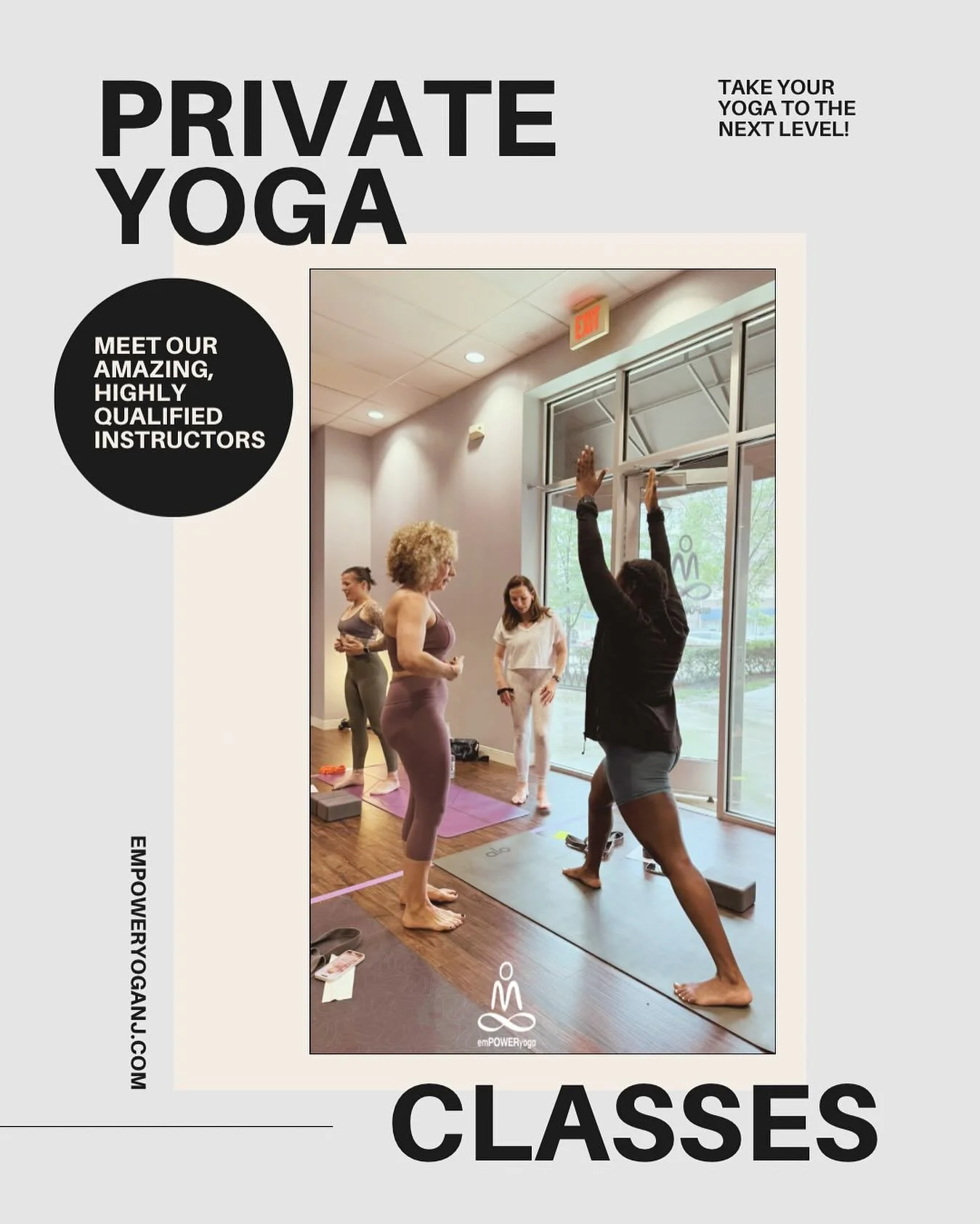 Private yoga built for YOU.
From one-on-one sessions to corporate wellness to donation-based student classes &mdash; we&rsquo;ve got options for every body and every group.

💛 Private (1&ndash;2 ppl): $60/30 min | $100/60 min
💛 Corporate/Group: Stu