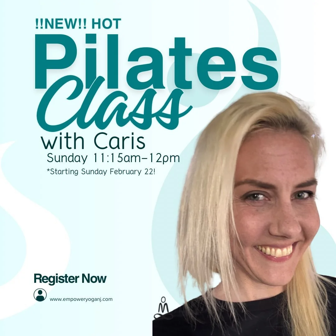 We&rsquo;re heating things up with a brand new class! 🔥 Hot Pilates with Caris starts Sunday, February 22 from 11:15am&ndash;12:00pm&mdash;a powerful, sweat-driven workout focused on strength, core, and full-body conditioning to energize your Sunday