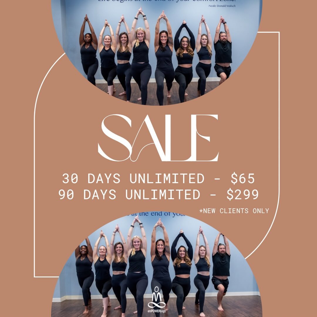 Your weekend reset starts here 🔥✨
Move, sweat, and restore with us this Saturday &mdash; and if you&rsquo;re new, now is the perfect time to jump in with our Intro Offers (one per client, new clients only).

🌟 Intro Offers:
30 Days Unlimited &ndash