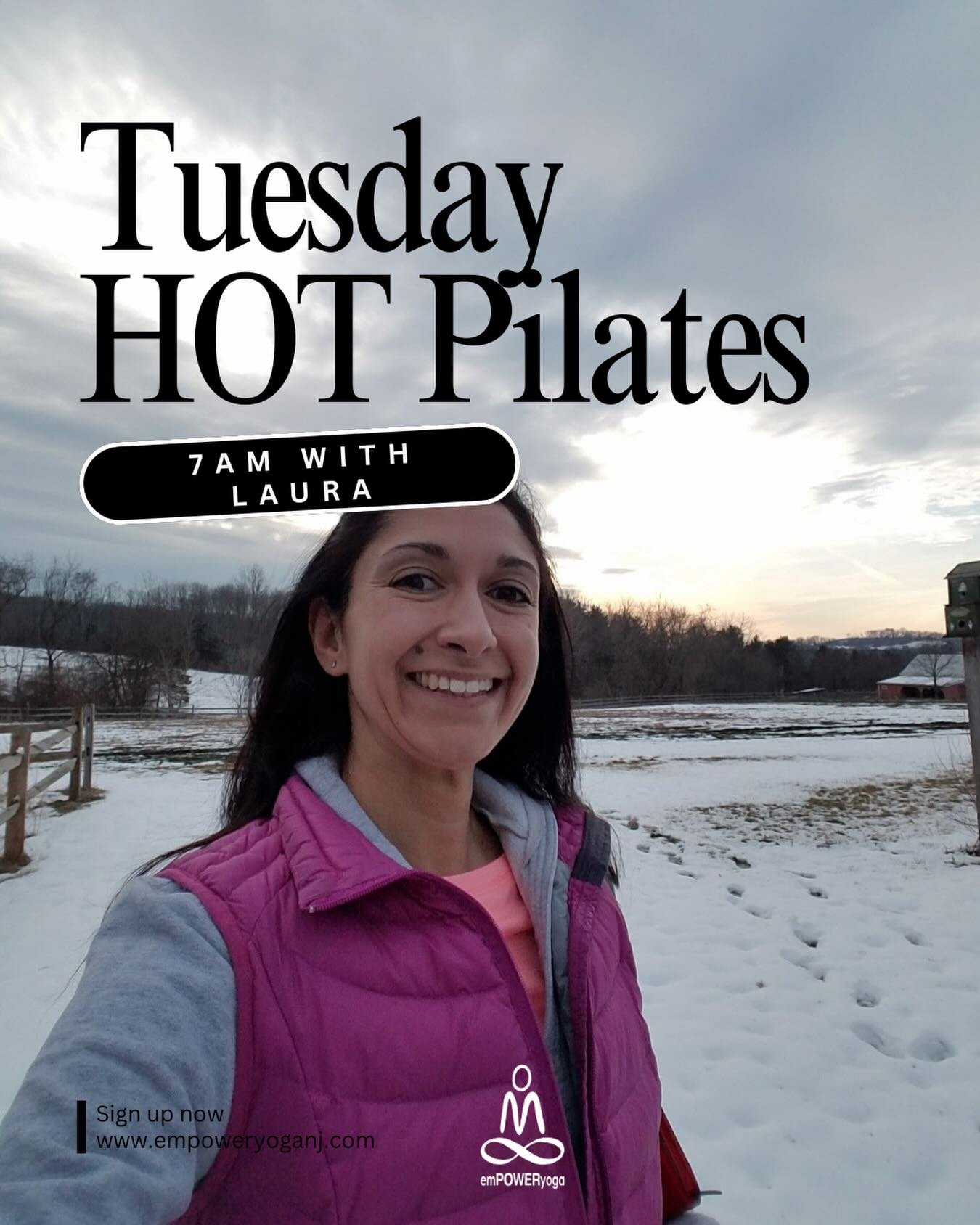 Rise &amp; shine, Tuesday crew 🔥❄️
Start your day strong with Hot HIIT Pilates and keep the momentum going all the way into evening with Power Hour and Community Yoga. Whether you&rsquo;re flowing, sweating, or finding your calm &mdash; we&rsquo;ve 
