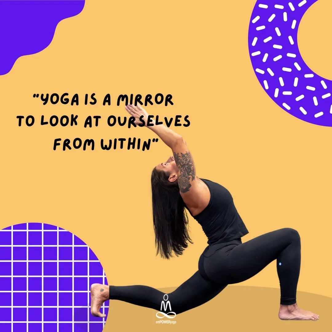 Yoga isn&rsquo;t about becoming someone new&mdash;it&rsquo;s about seeing yourself clearly. 🪞✨

Every breath, every pose, every moment on your mat is an invitation to look within, to listen, and to connect a little deeper.

What is your practice ref