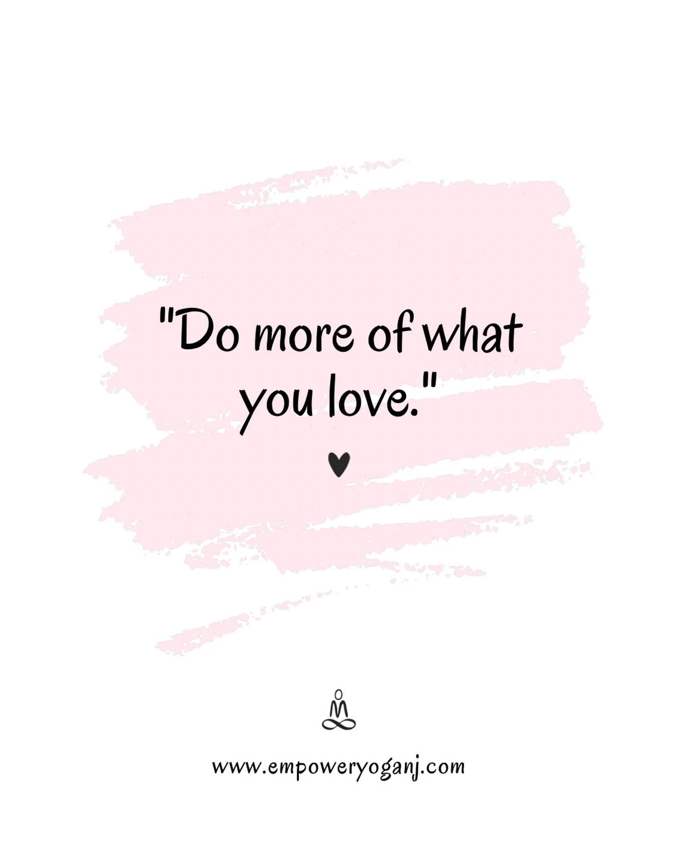 Do more of what lights you up ✨
More movement, more breath, more you.

Come flow with us 💗 

Sunday Schedule 

8:00-9:00am 
Power Hour (Heated)
with Kristine

9:30-10:45am
Power Flow (Heated) 
with Marina

11:15am-12pm
HOT Pilates (Heated) 
with Car