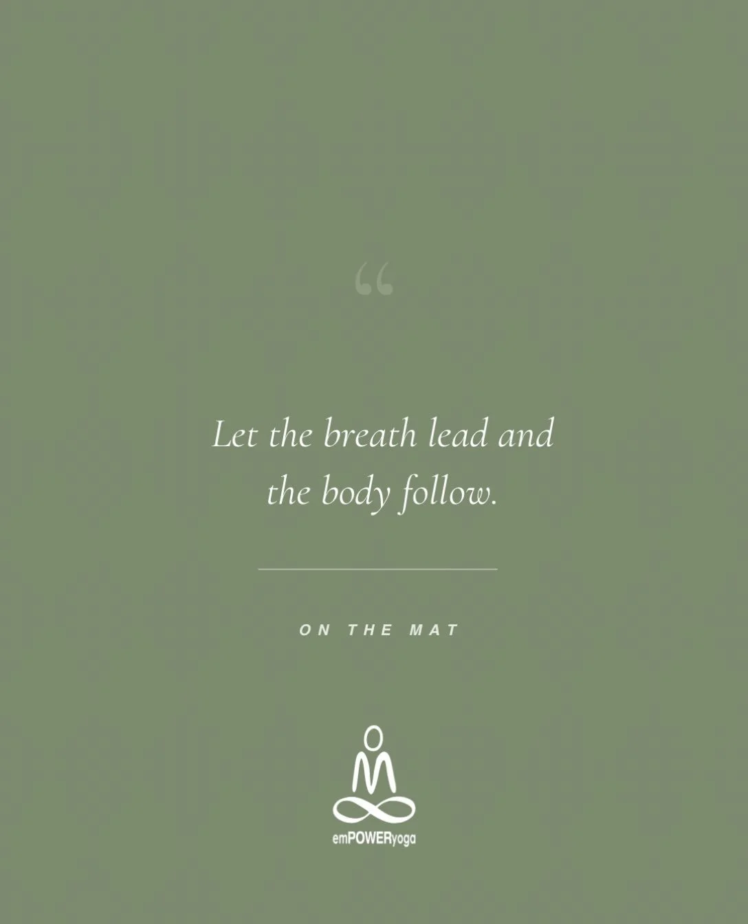 SUNDAY ON THE MAT ✨

Let the breath lead, let the body follow, and let Sunday be your reset.

Come move, sweat, stretch, and settle into the week ahead with us!

🔥 8:00 AM &mdash; Hot Pilates with Caris
✨ 9:30 AM &mdash; Yoga with Angelique

Leave t