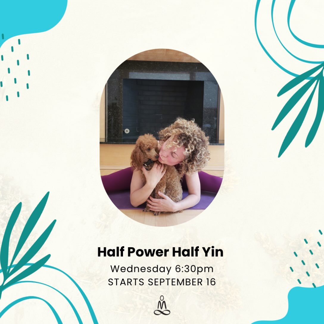 ✨ NEW CLASS ALERT ✨

Find your perfect balance with Half Power, Half Yin with Marina! 

Starting Wednesday, September 16 at 6:30 PM, this class gives you the best of both worlds: begin with an energizing, heat-building Power Flow to move, sweat, and 