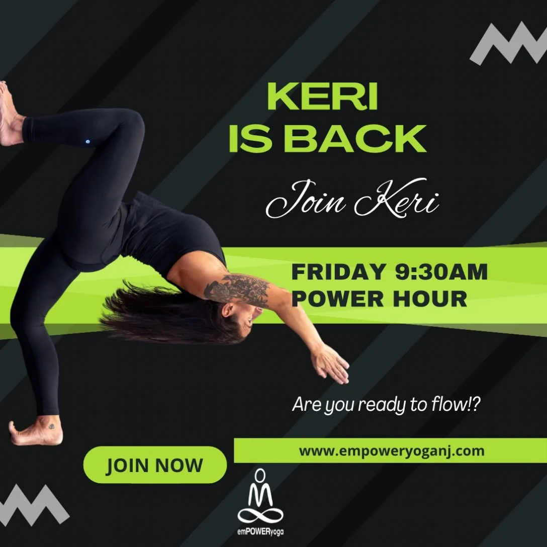 🔥 SHE&rsquo;S BACK! 🔥

Fall Fridays just got a whole lot better because Keri&rsquo;s Power Hour is returning at 9:30AM! 

Start your Friday strong with 60 minutes of powerful movement, a good sweat, and the energy you know and love. Power Hour with
