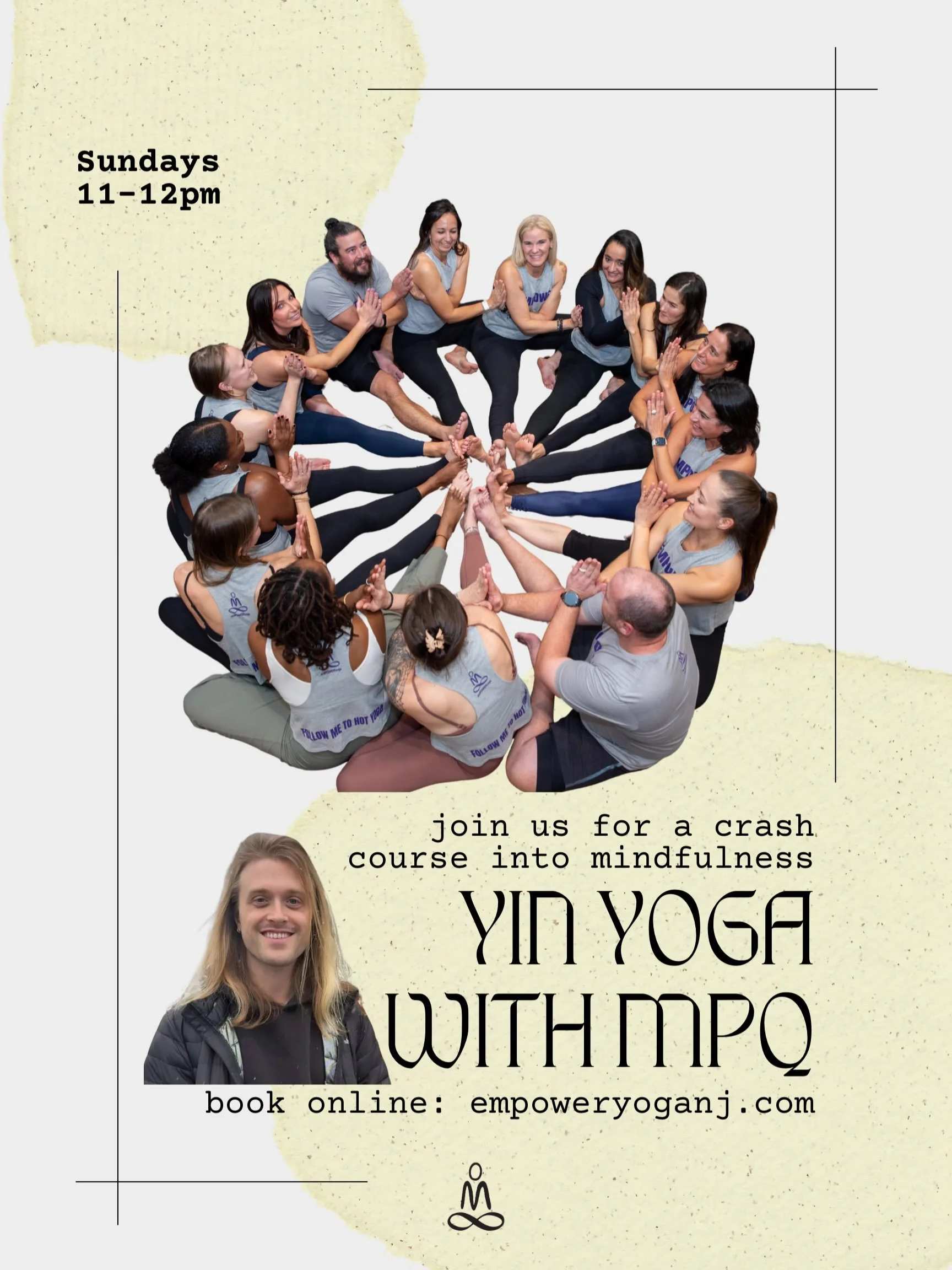 Friday plans? We&rsquo;ve got you. 😉
Sunday plans? Even better. ✨ 

Join us for Yin Yoga Sundays at MPQ &mdash; your weekly invitation to slow down, stretch it out, and melt into your weekend reset. 💜

Check out the Friday schedule and make room fo