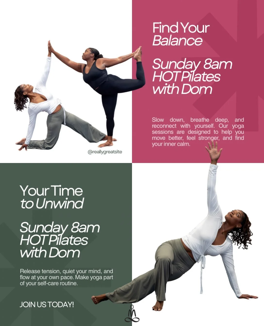 Meet Dom! 💪🏾✨ We&rsquo;re so excited to welcome Dom to the emPOWER schedule! Get ready to move, sweat, laugh, and find a little more strength in your practice.

And if you haven&rsquo;t tried Hot Pilates yet&hellip; Sunday mornings just got a littl