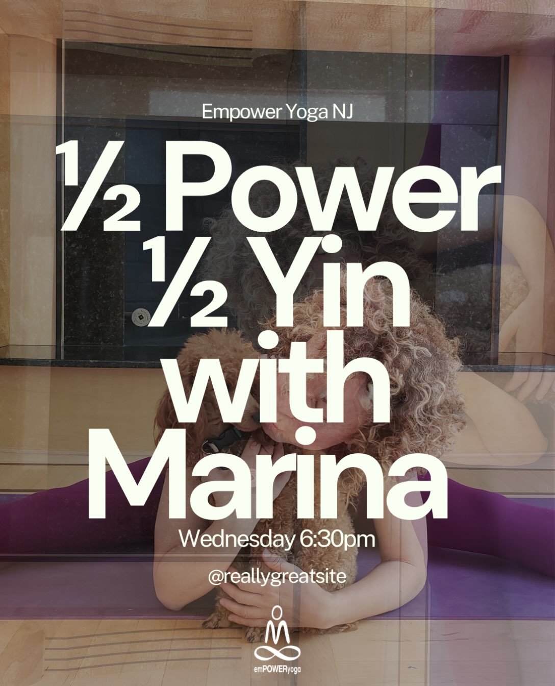 🔥 MIDWEEK RESET, EMPOWER STYLE. 🔥

Need a little &ldquo;I&rsquo;m halfway through the week and need to move my body&rdquo; energy? We&rsquo;ve got you. 😉

Join Marina Wednesday at 6:30 PM for our Half Power / Half Yin class&mdash;a little heat, st