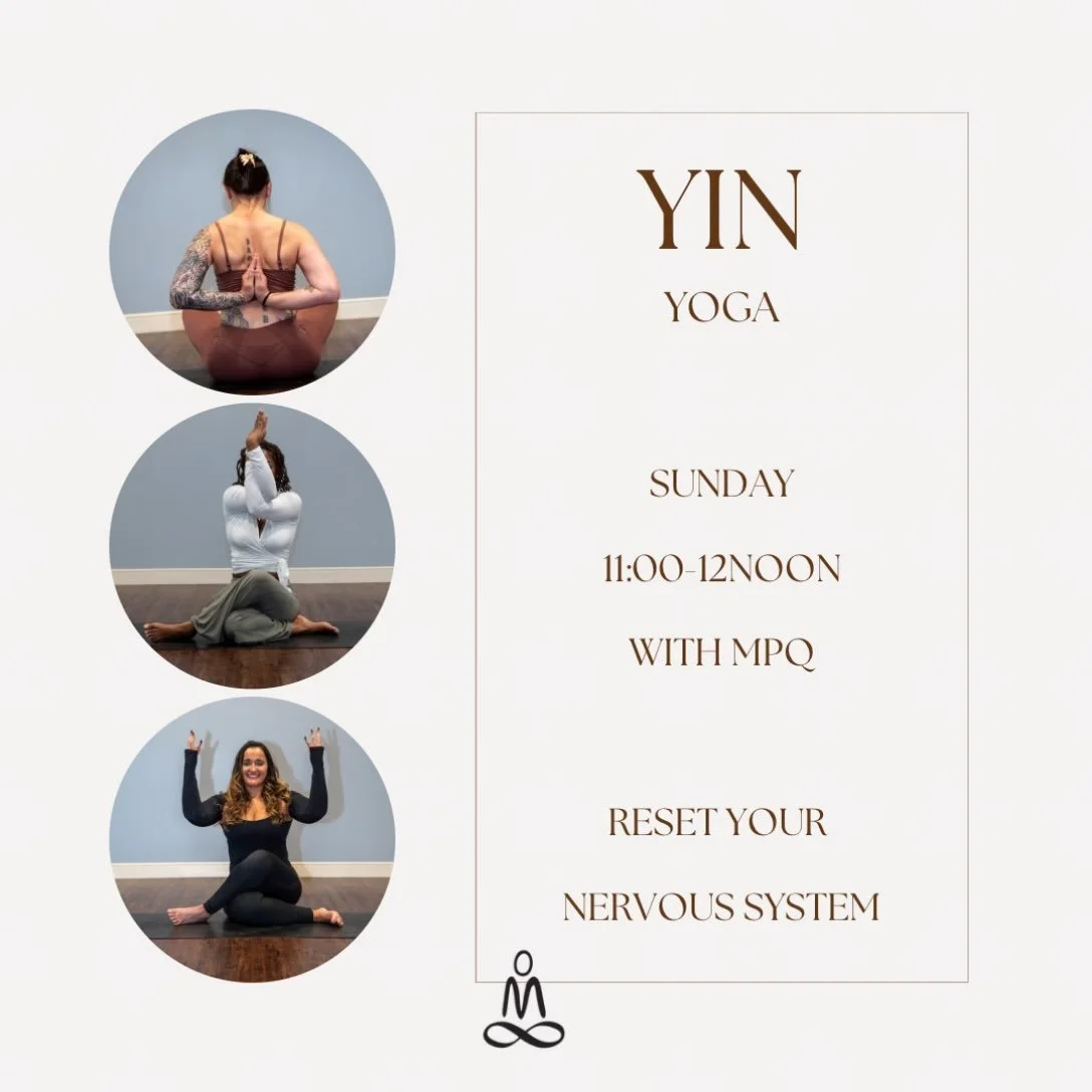 Slow down, soften, reset. 🤎 Sunday Yin with MPQ is your weekly invitation to get out of your head and back into your body. Long holds, deep breathing, and plenty of space to simply be.

And if you&rsquo;re looking for a little more movement this wee