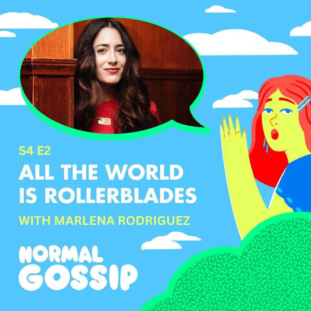 This week's episode of @NormalGossip features daddy issues, rollerblades, and comedian @marlenagotalife! Tune in to all the goss on your favorite #podcast app!