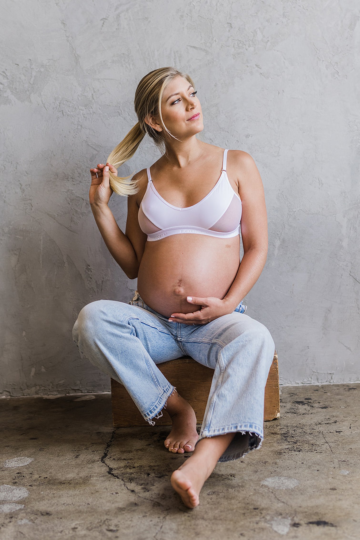 Calvin Klein Maternity Photos  Maternity photoshoot outfits, Pregnancy  photos, Maternity poses