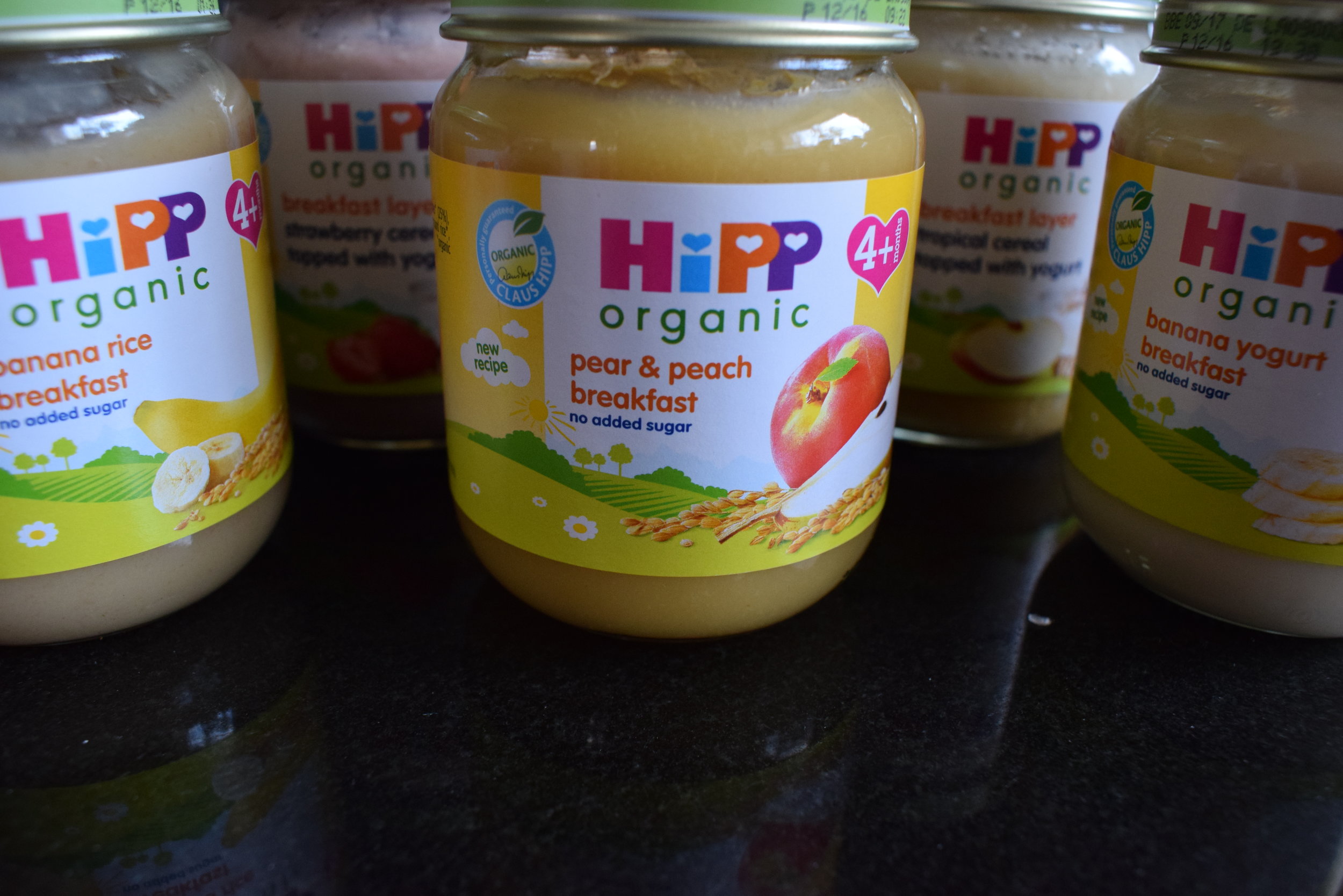 hipp organic jars