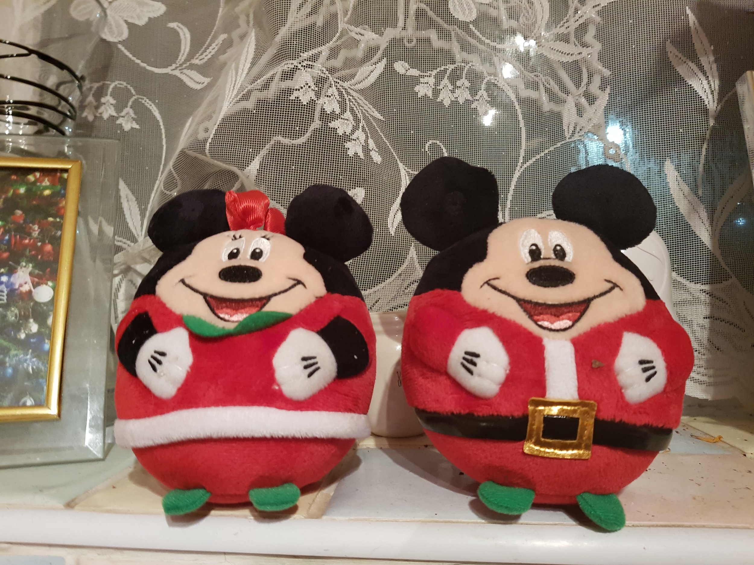 Disney Mickey and Minnie mouse beanie boos