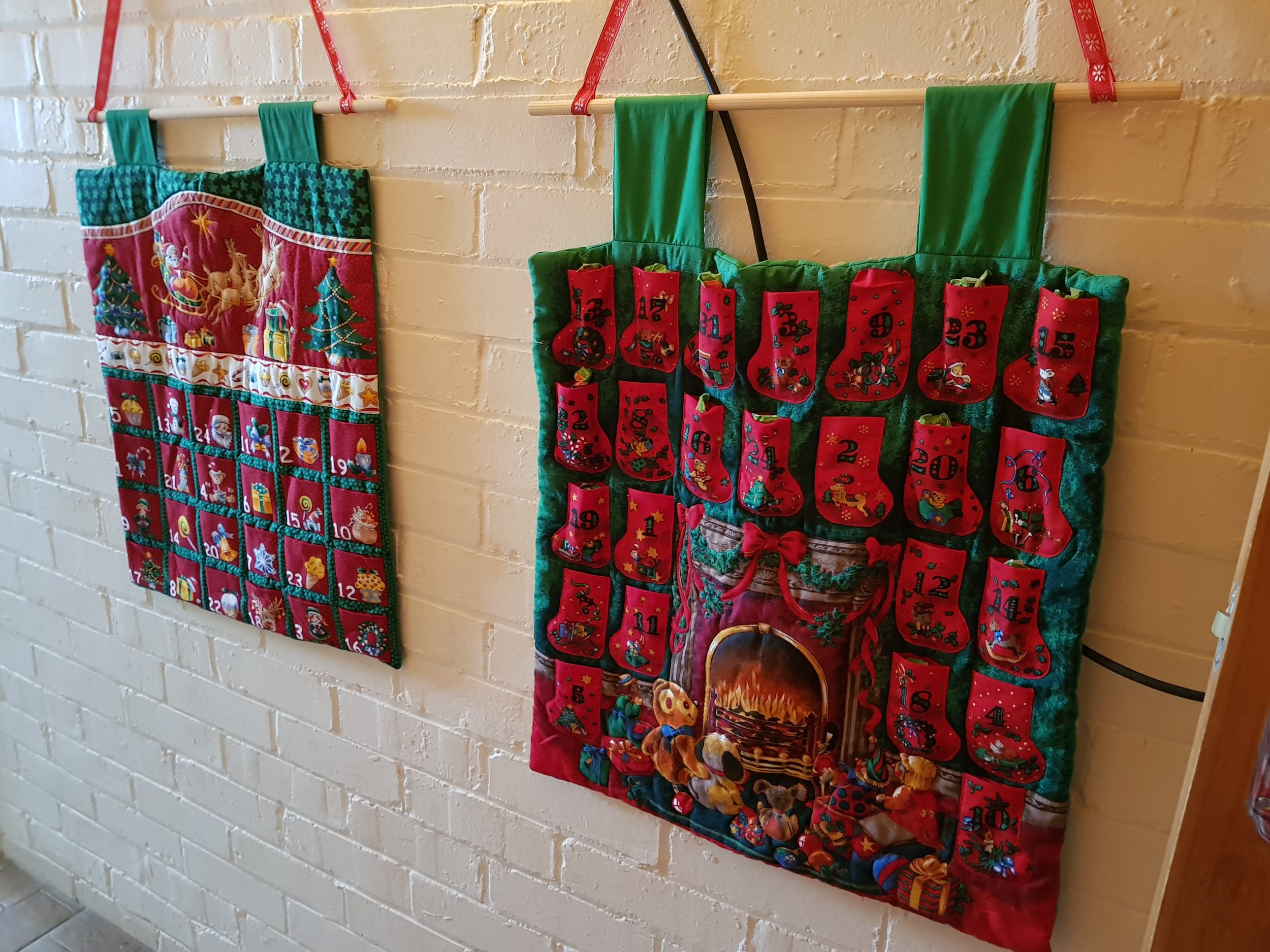 Handmade advent calendars